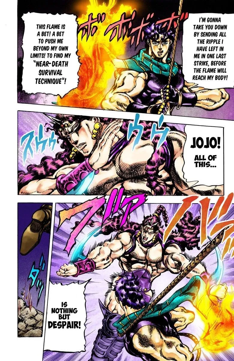 Read JoJo's Bizarre Adventure Part 2 Battle Tendency Official Colored Manga Online