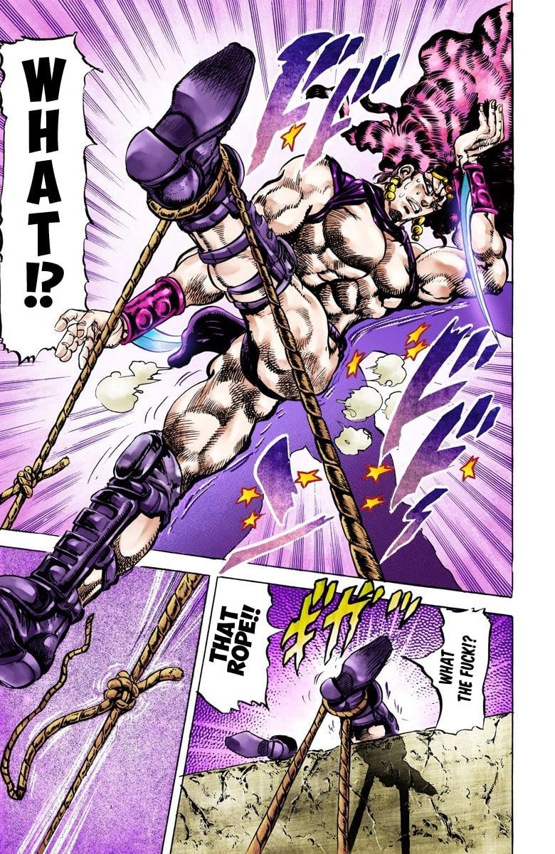 Read JoJo's Bizarre Adventure Part 2 Battle Tendency Official Colored Manga Online