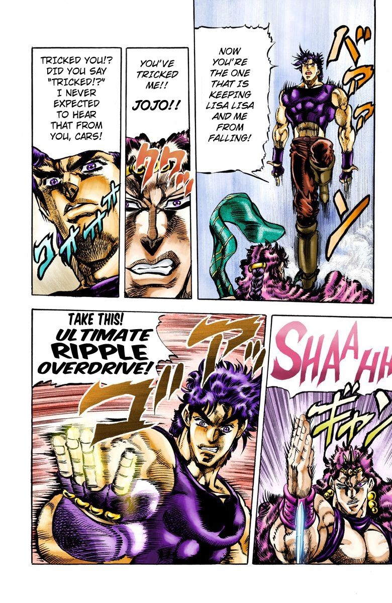 Read JoJo's Bizarre Adventure Part 2 Battle Tendency Official Colored Manga Online