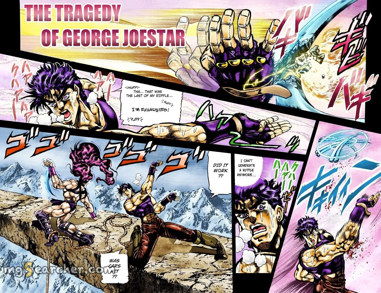Read JoJo's Bizarre Adventure Part 2 Battle Tendency Official Colored Manga Online