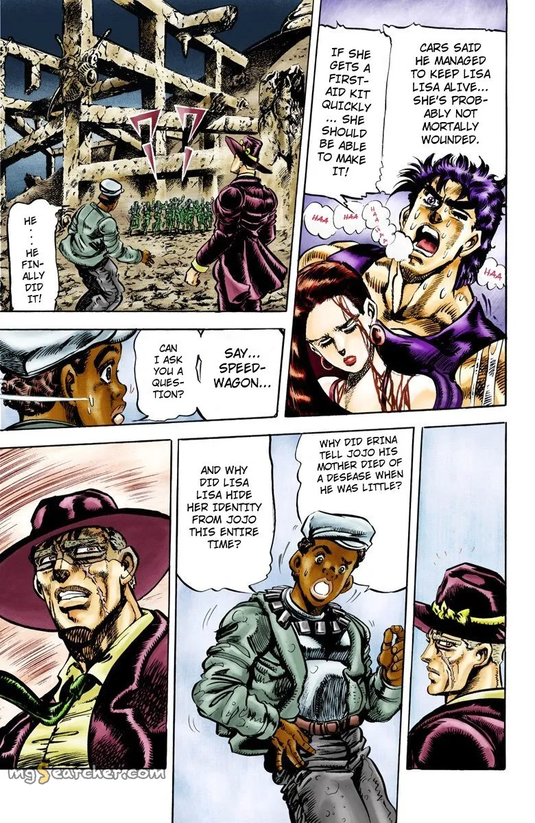 Read JoJo's Bizarre Adventure Part 2 Battle Tendency Official Colored Manga Online