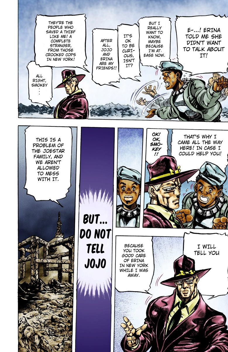 Read JoJo's Bizarre Adventure Part 2 Battle Tendency Official Colored Manga Online