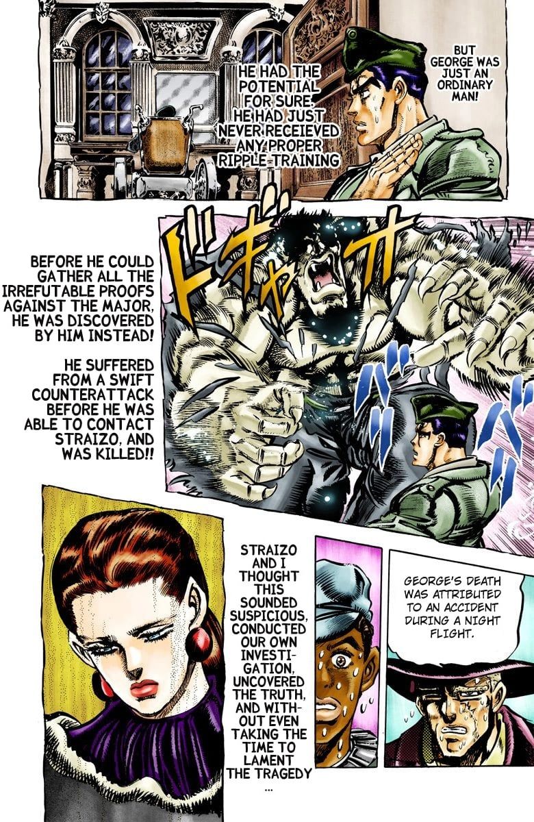Read JoJo's Bizarre Adventure Part 2 Battle Tendency Official Colored Manga Online