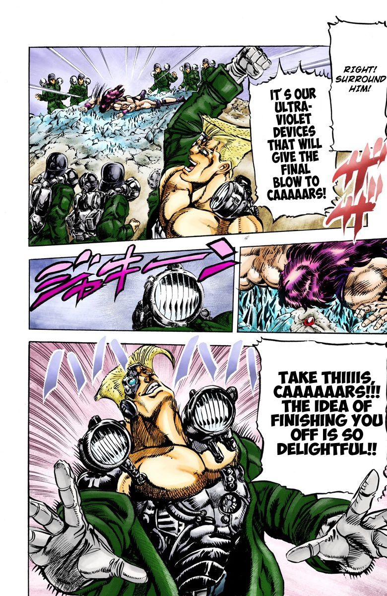 Read JoJo's Bizarre Adventure Part 2 Battle Tendency Official Colored Manga Online