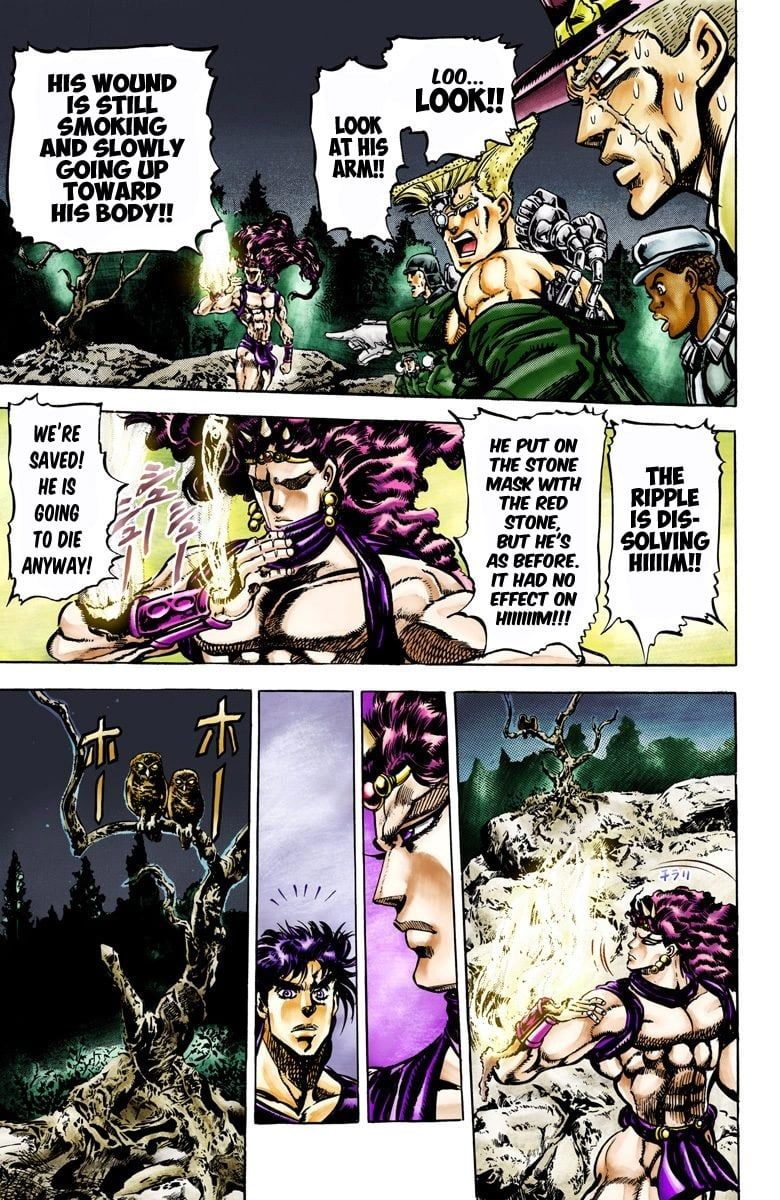 Read JoJo's Bizarre Adventure Part 2 Battle Tendency Official Colored Manga Online