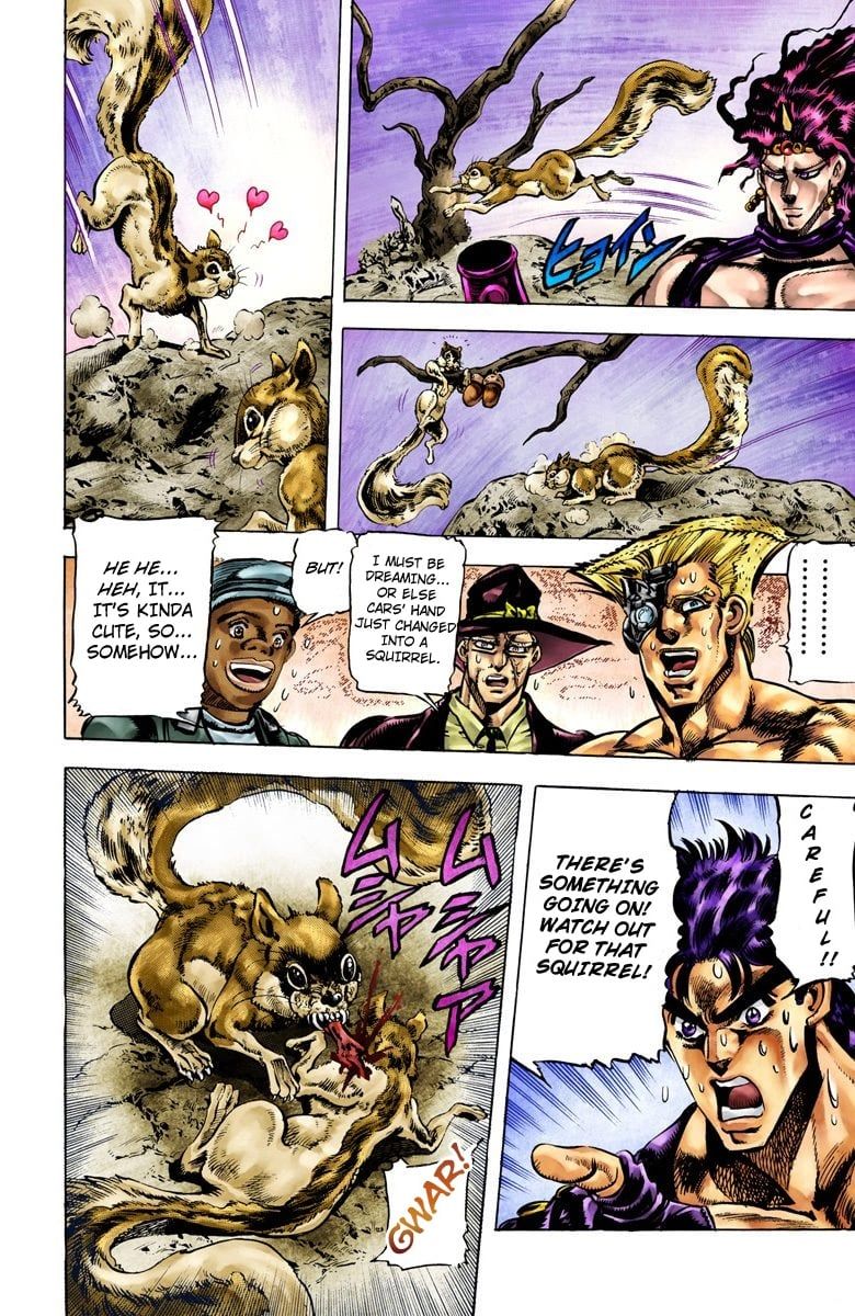 Read JoJo's Bizarre Adventure Part 2 Battle Tendency Official Colored Manga Online