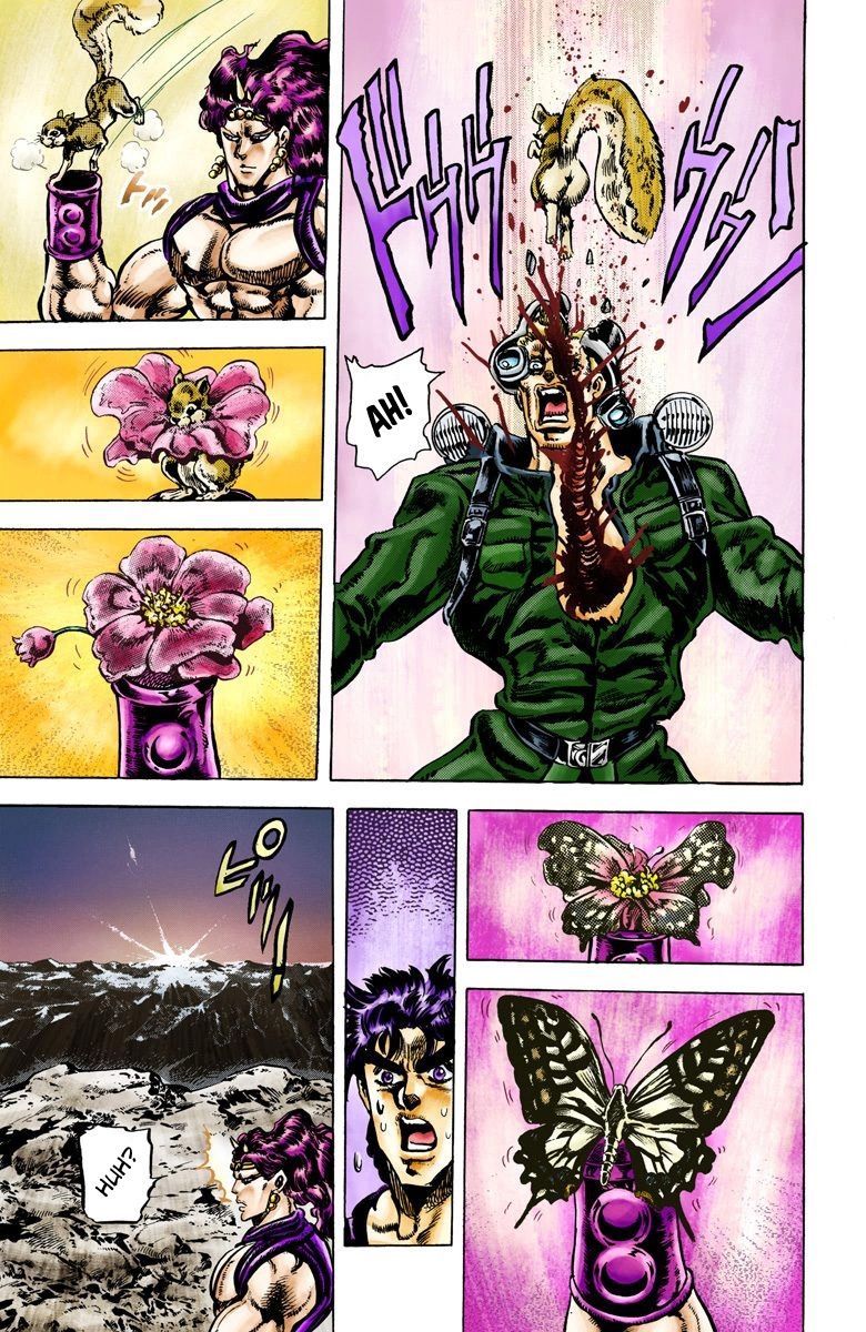 Read JoJo's Bizarre Adventure Part 2 Battle Tendency Official Colored Manga Online