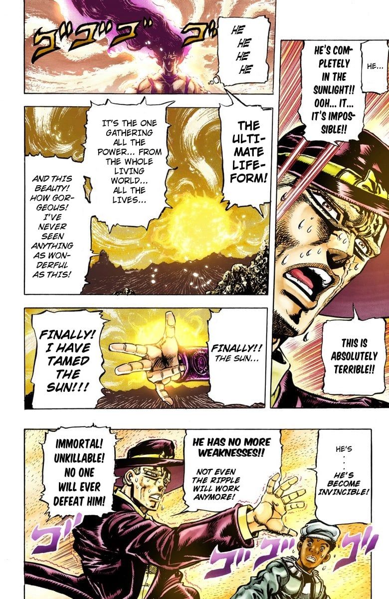 Read JoJo's Bizarre Adventure Part 2 Battle Tendency Official Colored Manga Online