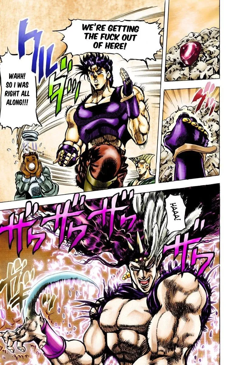 Read JoJo's Bizarre Adventure Part 2 Battle Tendency Official Colored Manga Online