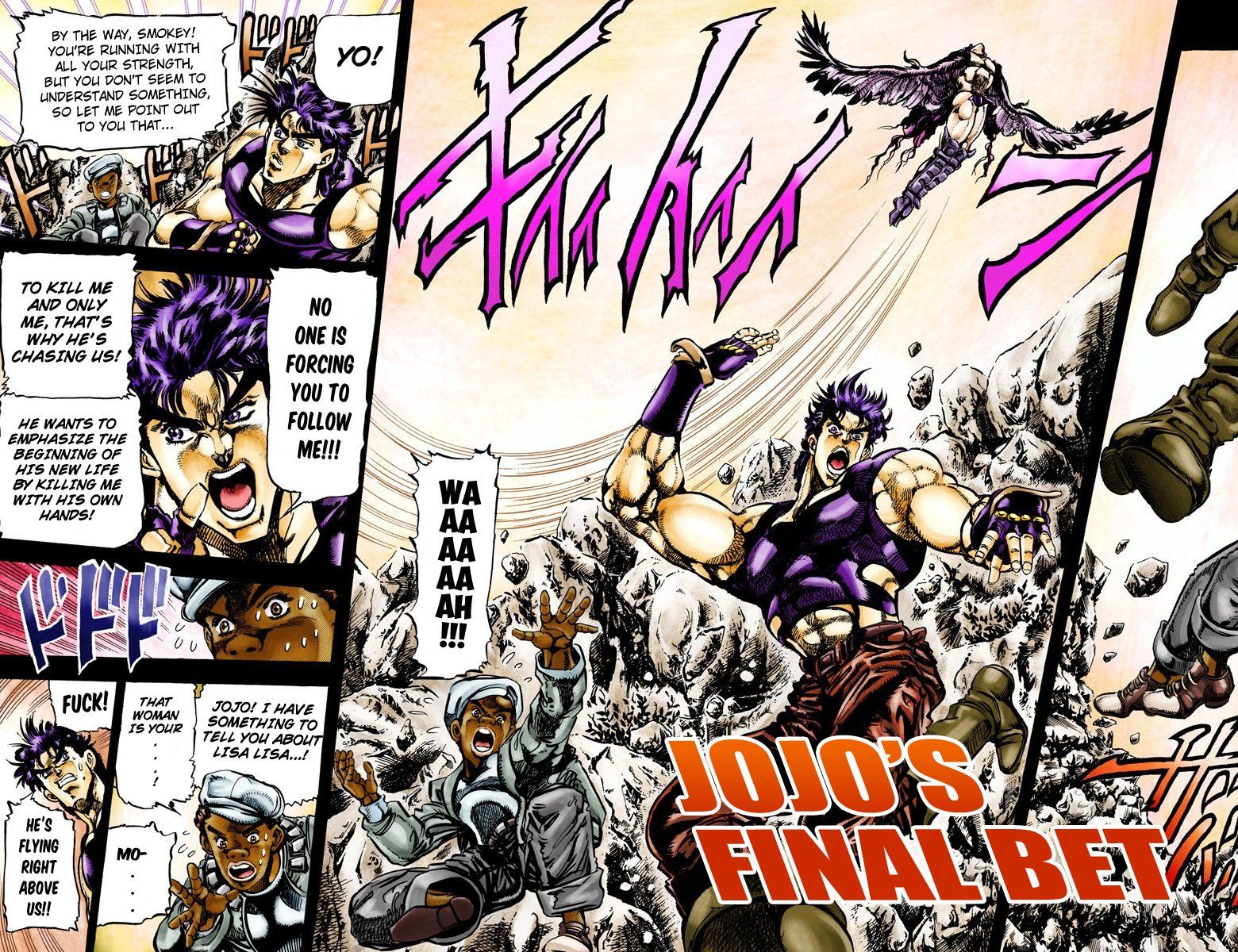 Read JoJo's Bizarre Adventure Part 2 Battle Tendency Official Colored Manga Online