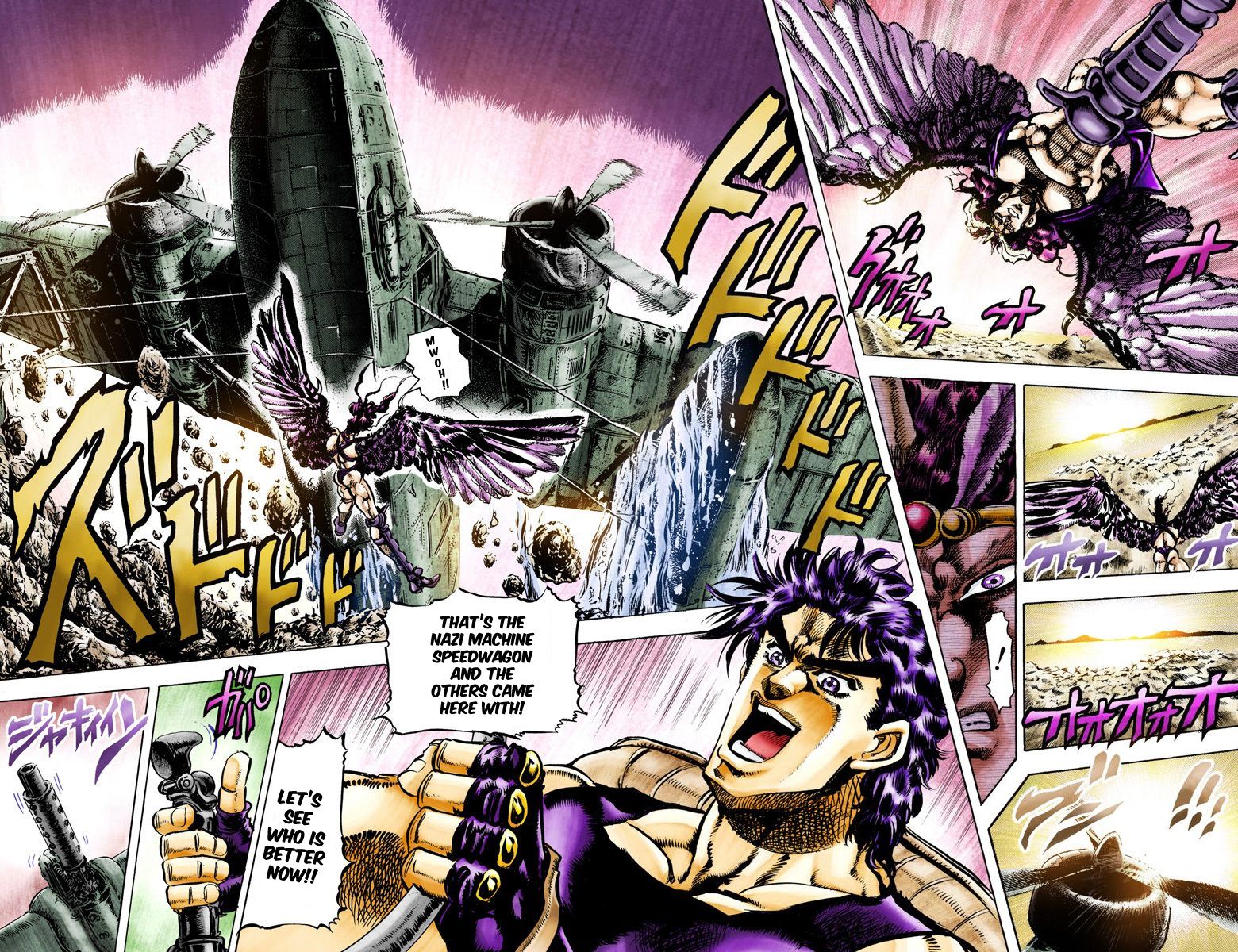 Read JoJo's Bizarre Adventure Part 2 Battle Tendency Official Colored Manga Online