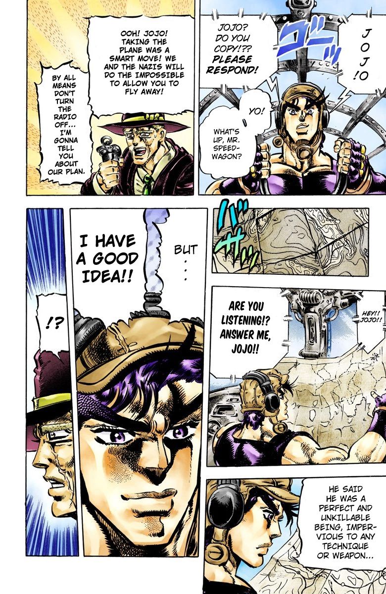 Read JoJo's Bizarre Adventure Part 2 Battle Tendency Official Colored Manga Online