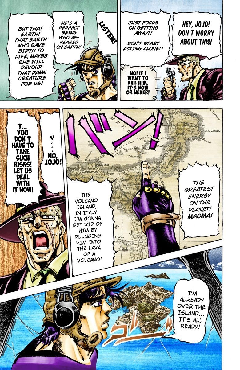 Read JoJo's Bizarre Adventure Part 2 Battle Tendency Official Colored Manga Online