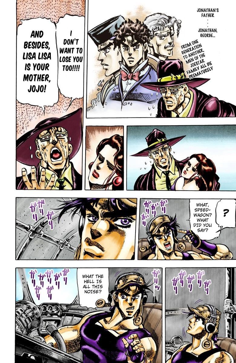 Read JoJo's Bizarre Adventure Part 2 Battle Tendency Official Colored Manga Online