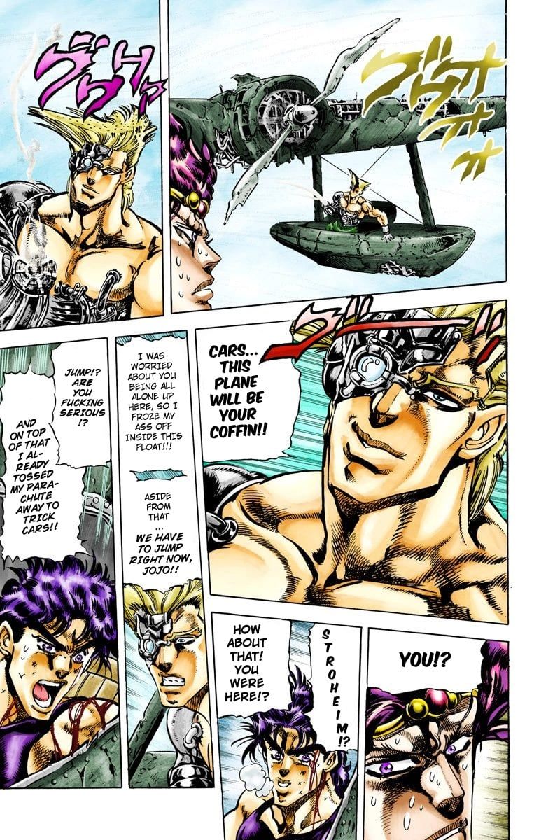 Read JoJo's Bizarre Adventure Part 2 Battle Tendency Official Colored Manga Online