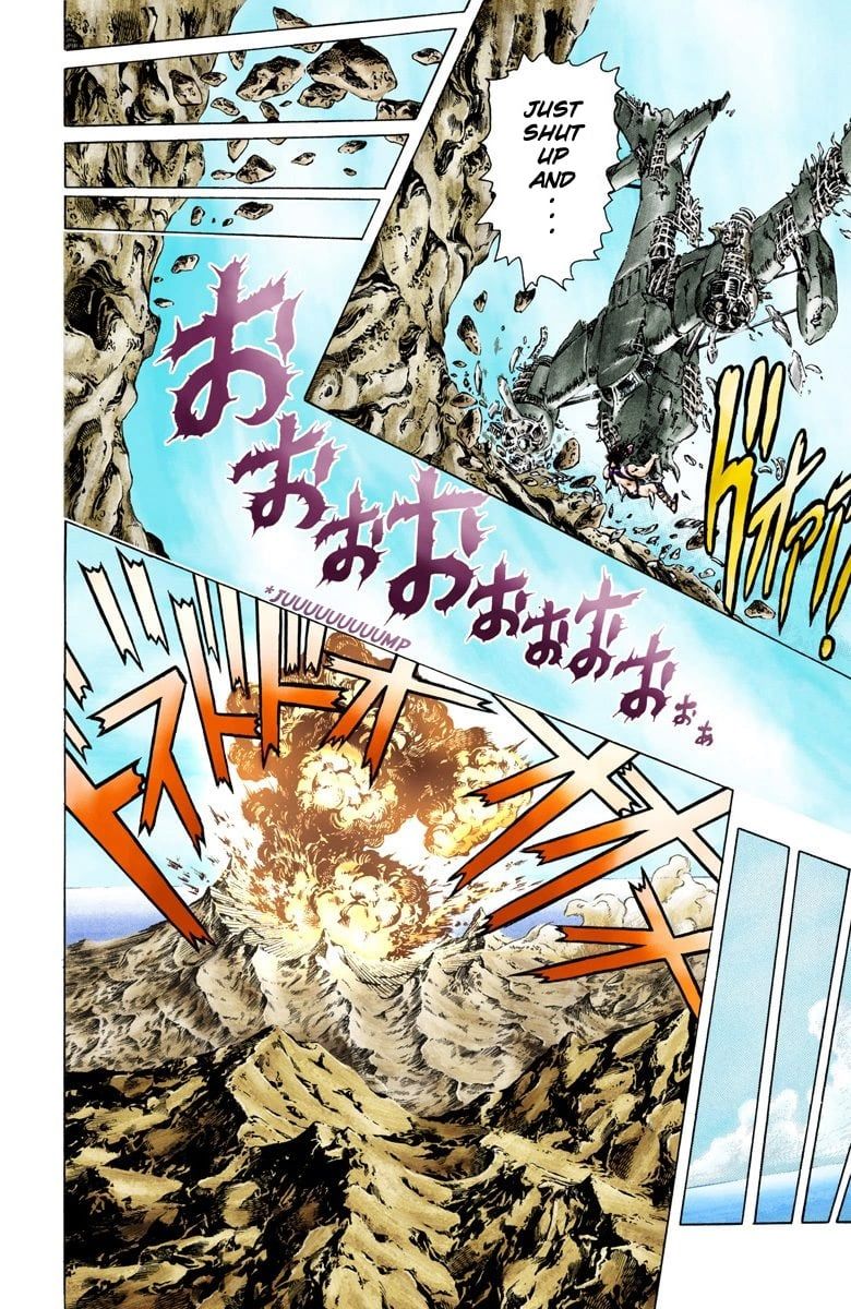 Read JoJo's Bizarre Adventure Part 2 Battle Tendency Official Colored Manga Online