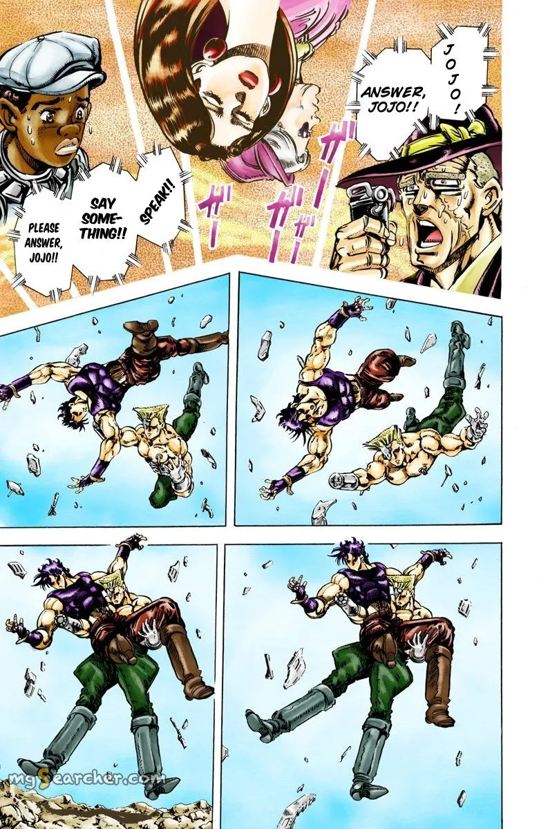 Read JoJo's Bizarre Adventure Part 2 Battle Tendency Official Colored Manga Online