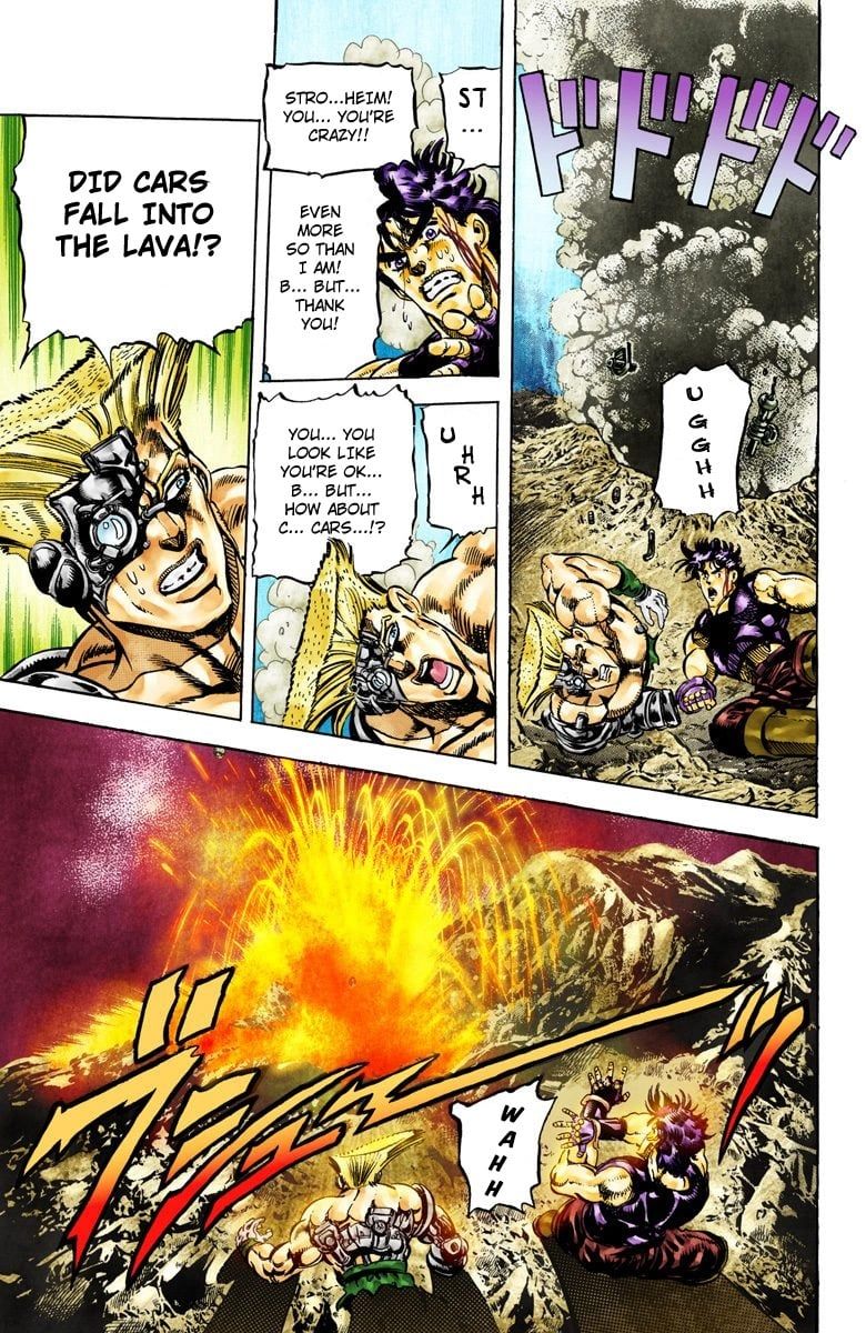 Read JoJo's Bizarre Adventure Part 2 Battle Tendency Official Colored Manga Online