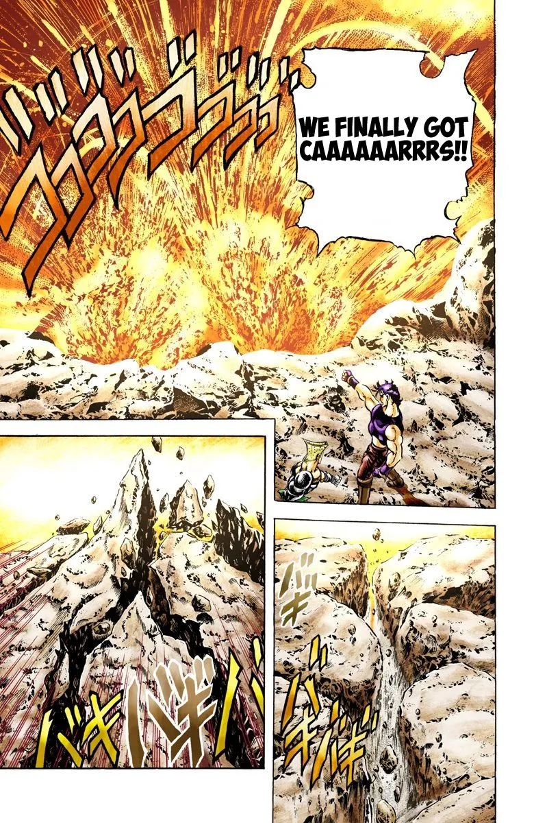 Read JoJo's Bizarre Adventure Part 2 Battle Tendency Official Colored Manga Online