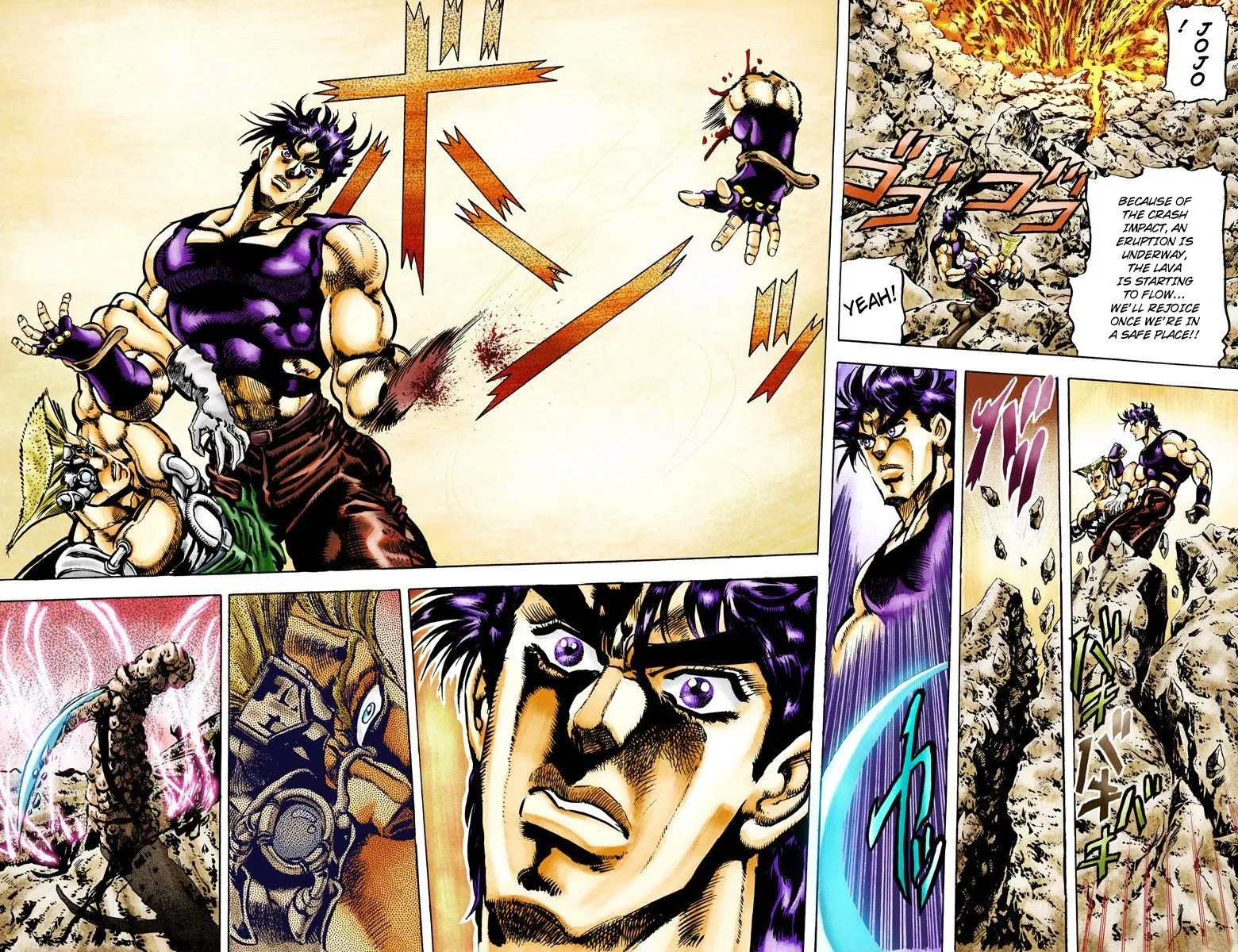 Read JoJo's Bizarre Adventure Part 2 Battle Tendency Official Colored Manga Online