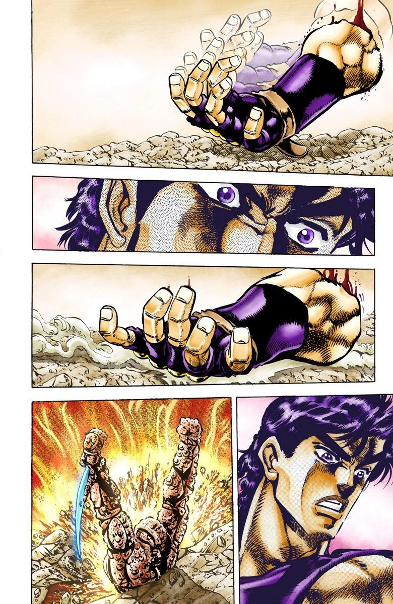 Read JoJo's Bizarre Adventure Part 2 Battle Tendency Official Colored Manga Online