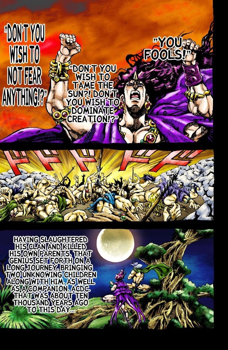 Read JoJo's Bizarre Adventure Part 2 Battle Tendency Official Colored Manga Online