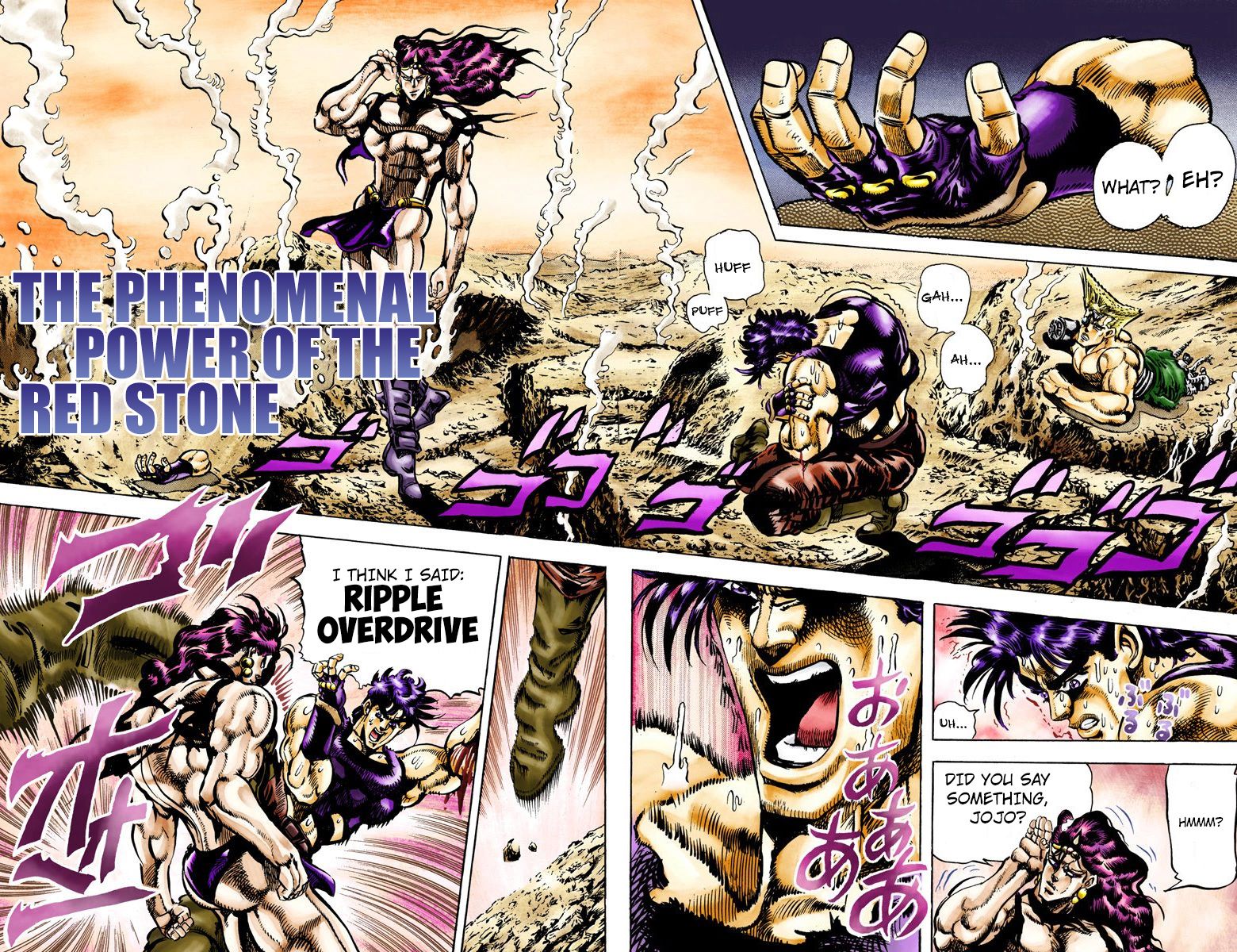 Read JoJo's Bizarre Adventure Part 2 Battle Tendency Official Colored Manga Online