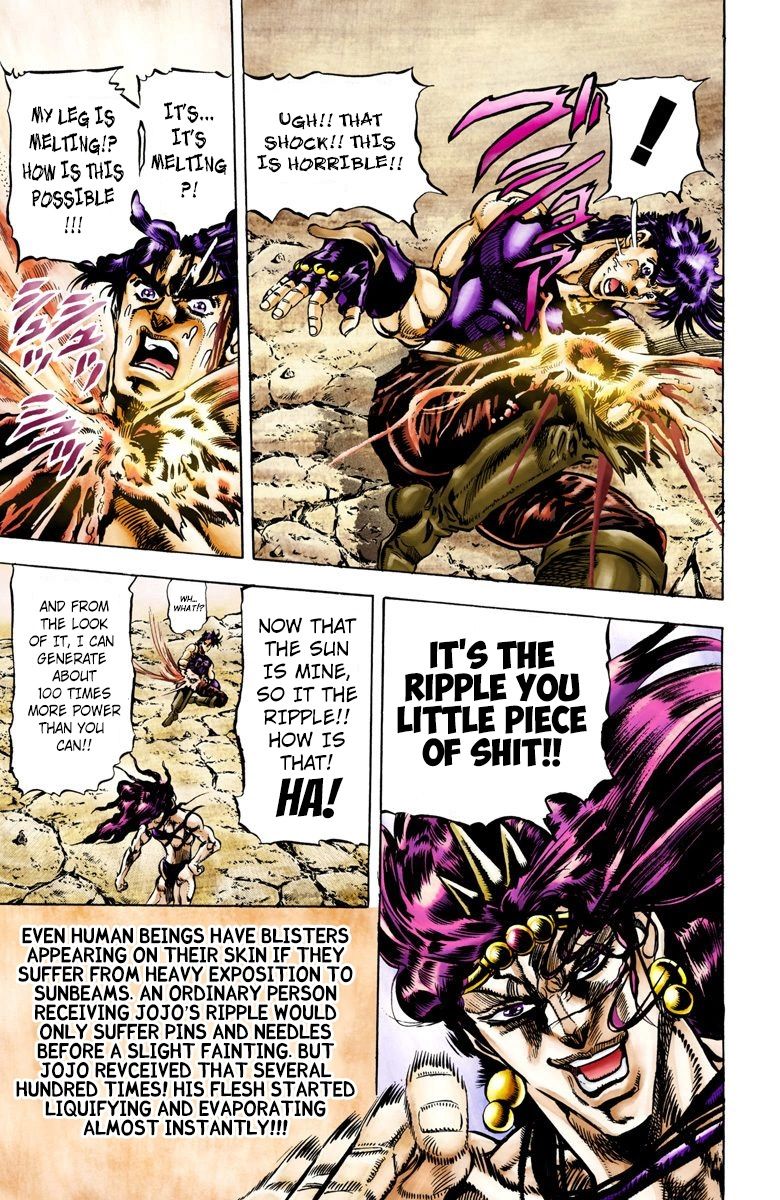 Read JoJo's Bizarre Adventure Part 2 Battle Tendency Official Colored Manga Online