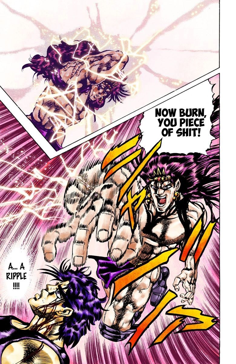 Read JoJo's Bizarre Adventure Part 2 Battle Tendency Official Colored Manga Online