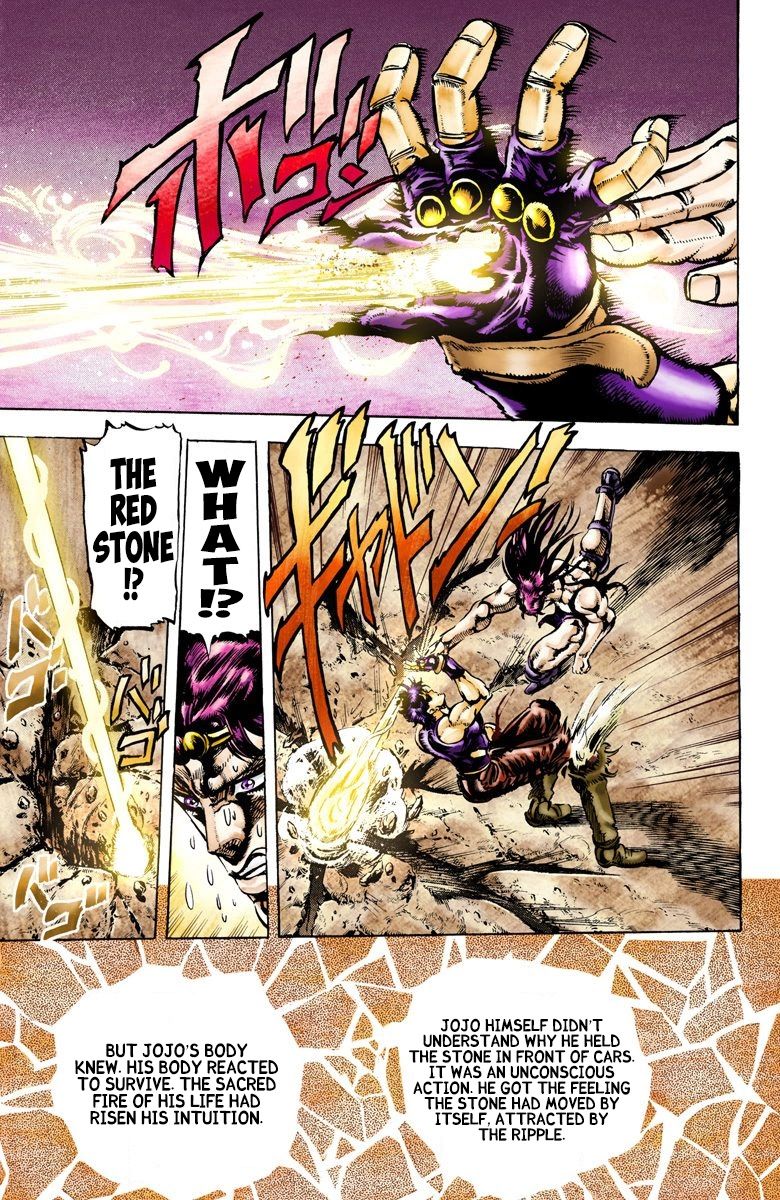 Read JoJo's Bizarre Adventure Part 2 Battle Tendency Official Colored Manga Online