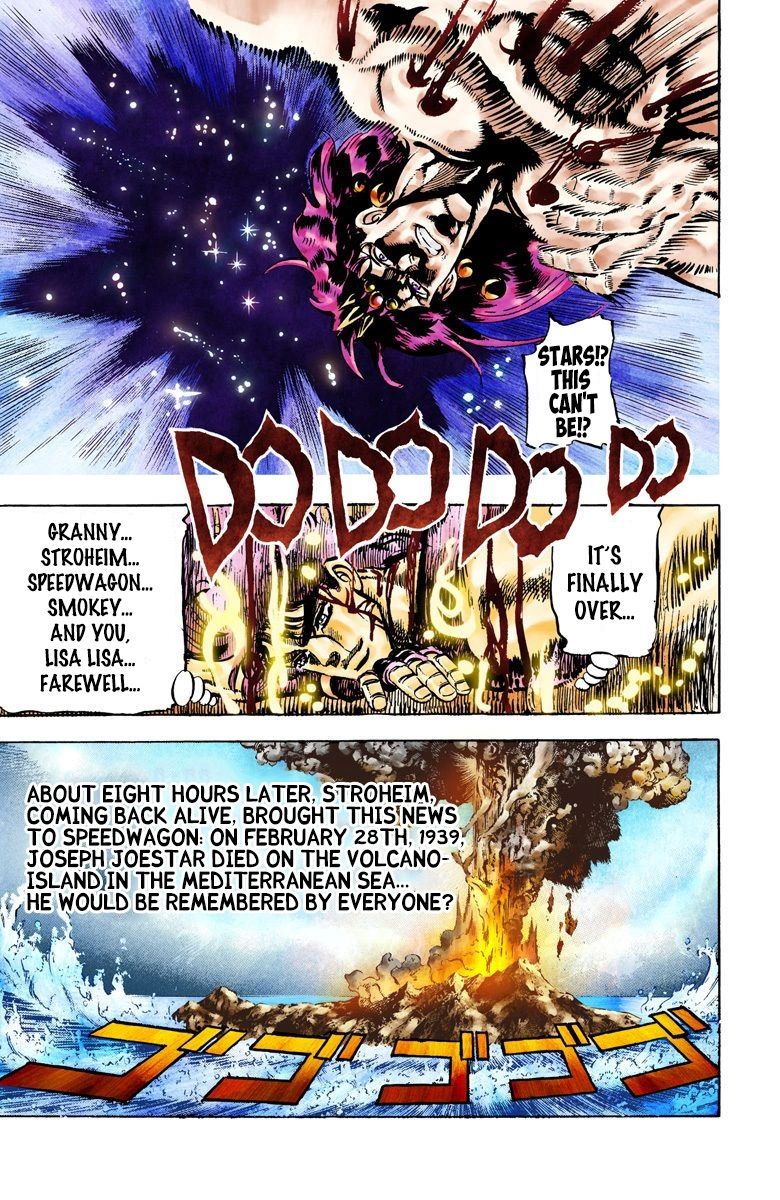 Read JoJo's Bizarre Adventure Part 2 Battle Tendency Official Colored Manga Online