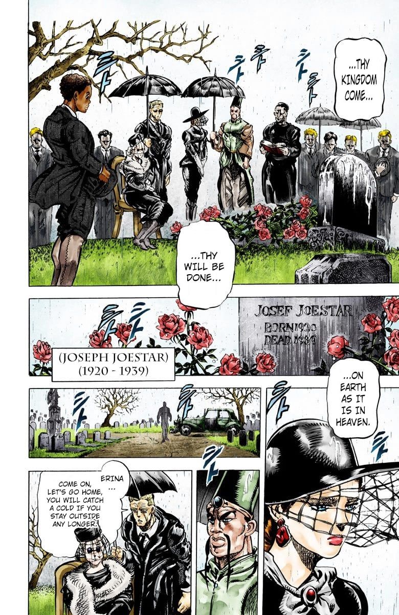 Read JoJo's Bizarre Adventure Part 2 Battle Tendency Official Colored Manga Online