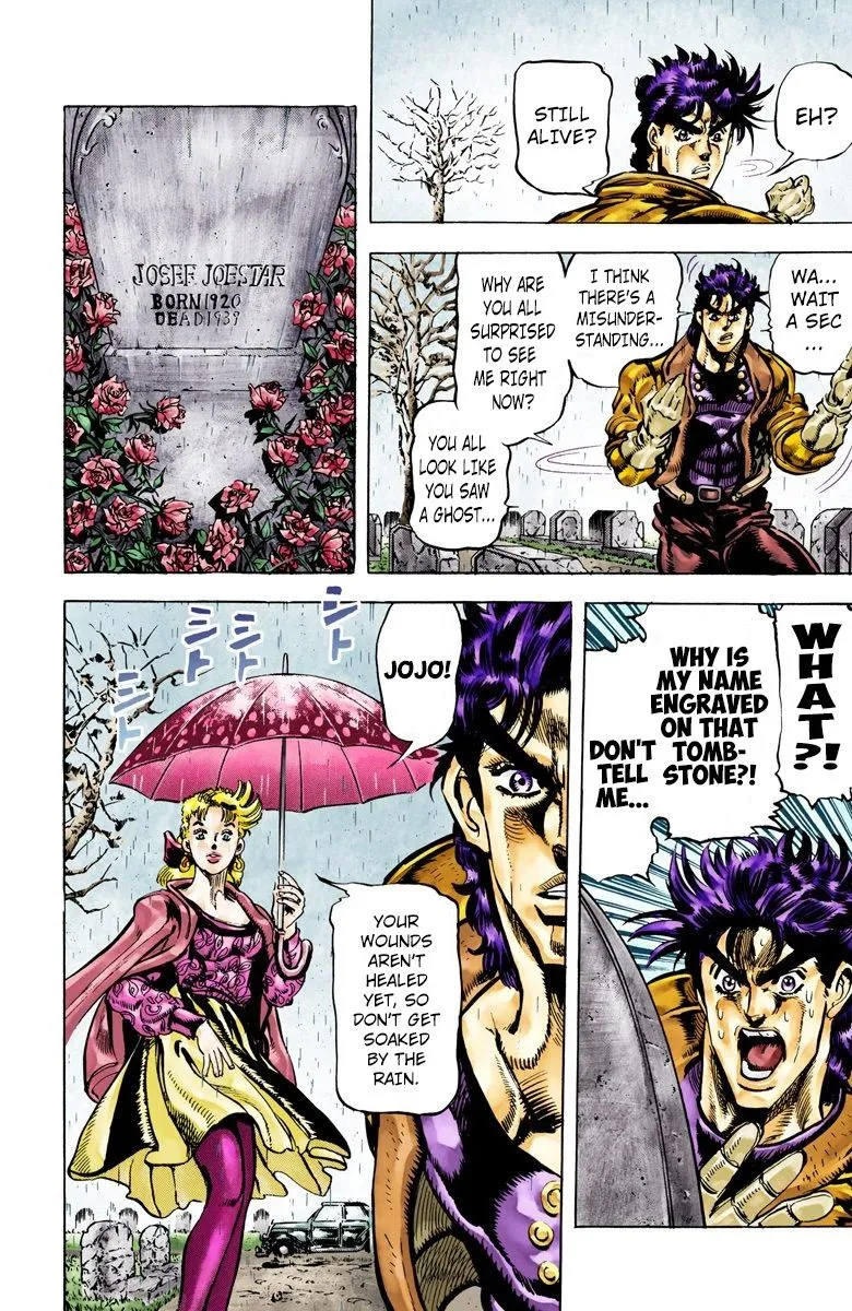 Read JoJo's Bizarre Adventure Part 2 Battle Tendency Official Colored Manga Online