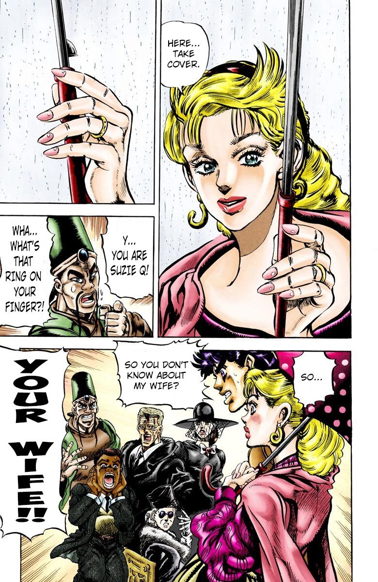 Read JoJo's Bizarre Adventure Part 2 Battle Tendency Official Colored Manga Online