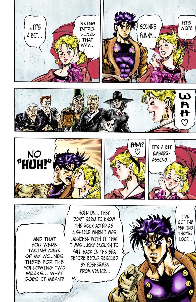 Read JoJo's Bizarre Adventure Part 2 Battle Tendency Official Colored Manga Online