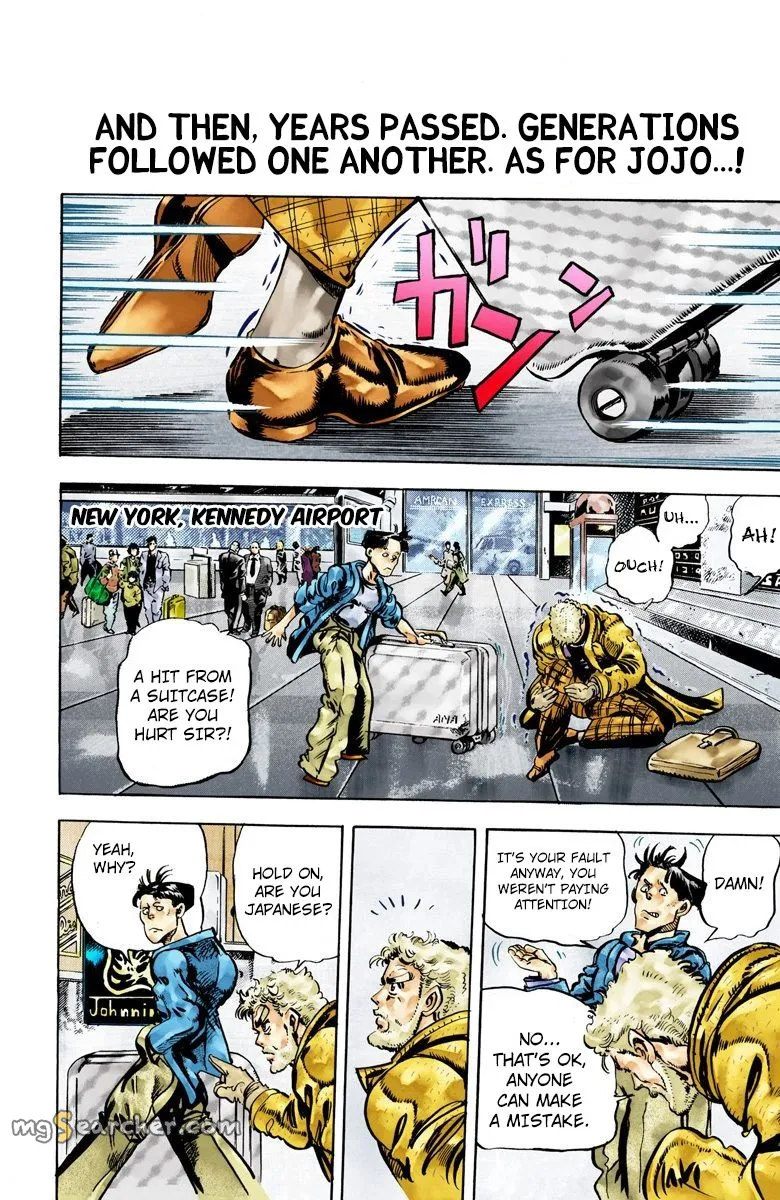 Read JoJo's Bizarre Adventure Part 2 Battle Tendency Official Colored Manga Online