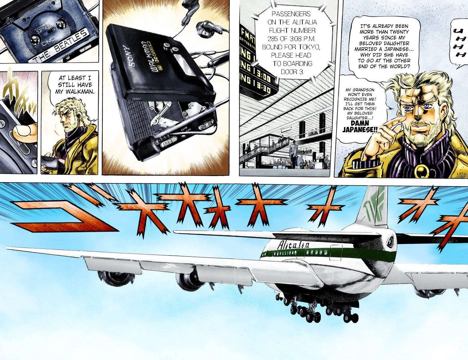 Read JoJo's Bizarre Adventure Part 2 Battle Tendency Official Colored Manga Online