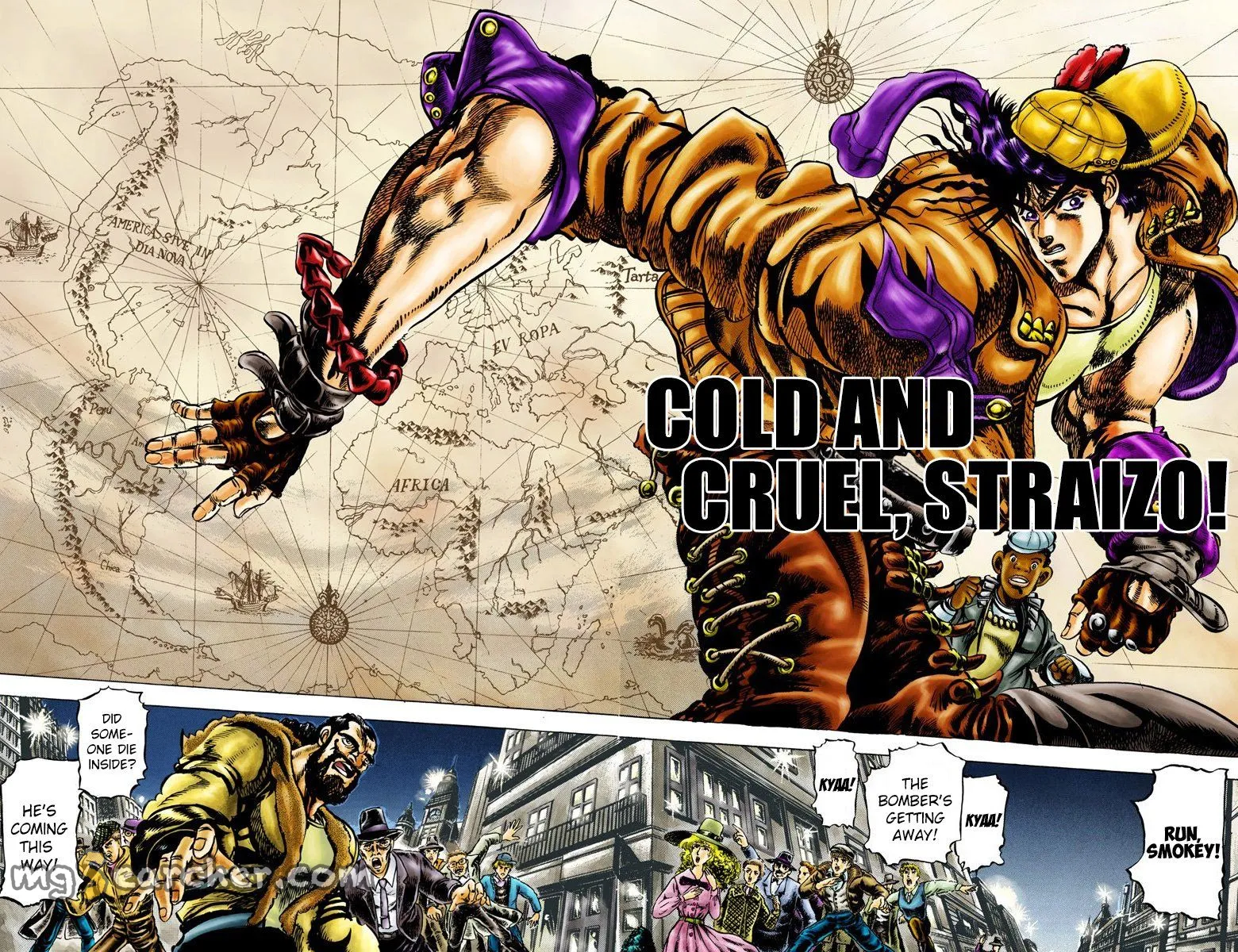 Read JoJo's Bizarre Adventure Part 2 Battle Tendency Official Colored Manga Online