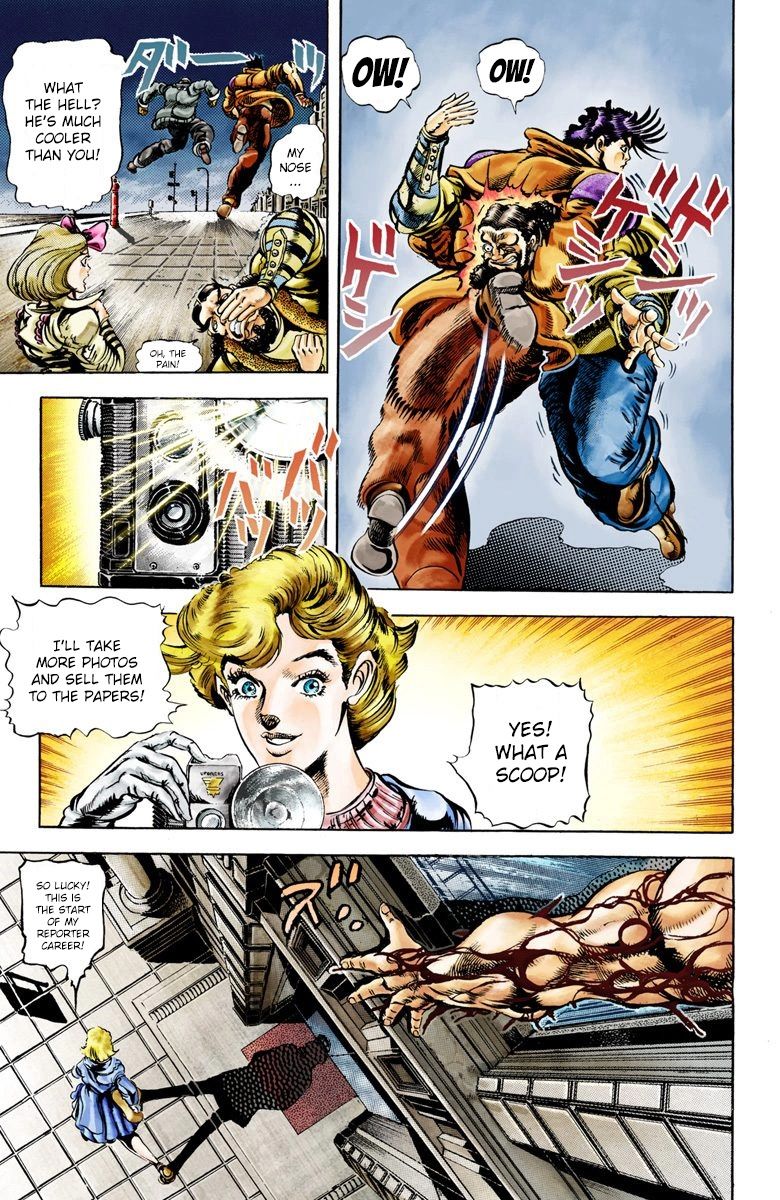 Read JoJo's Bizarre Adventure Part 2 Battle Tendency Official Colored Manga Online