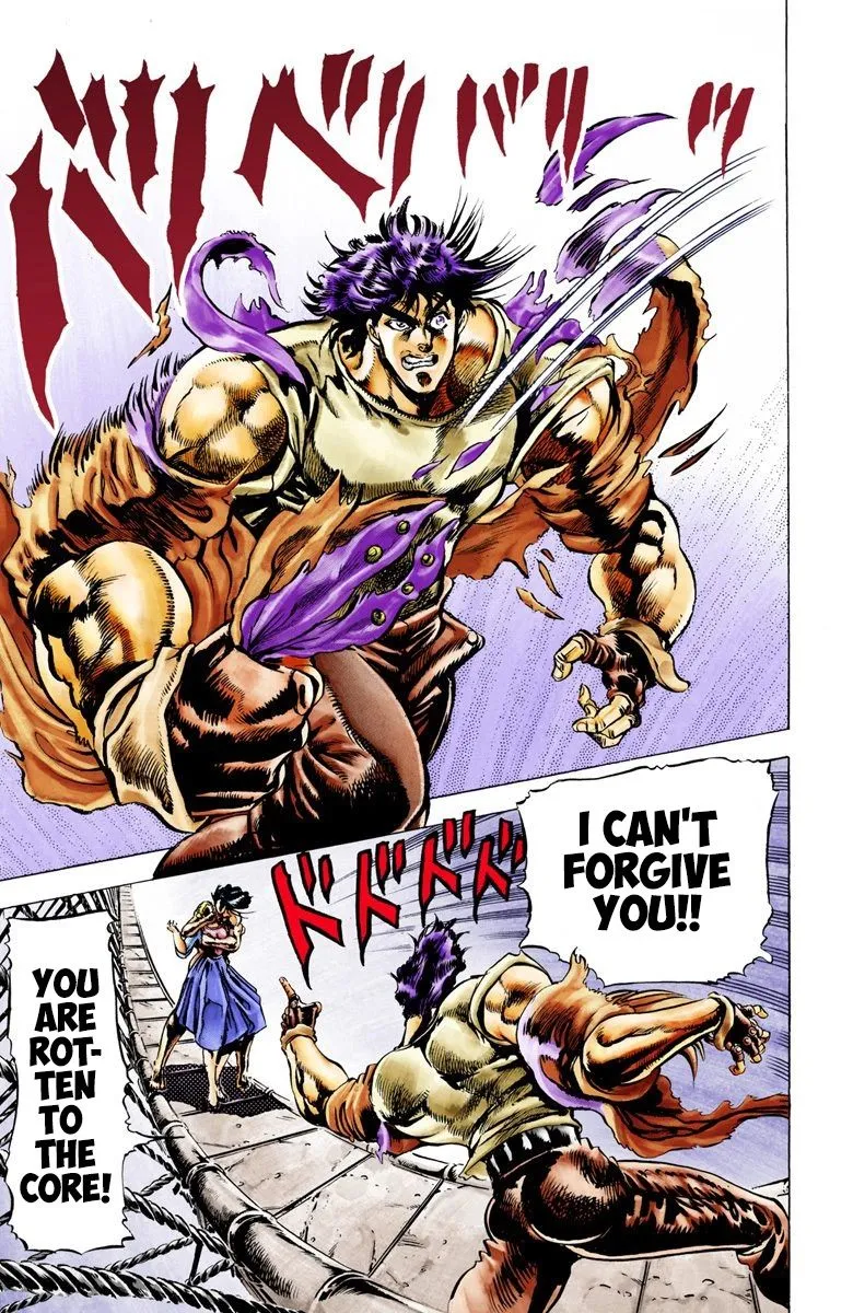 Read JoJo's Bizarre Adventure Part 2 Battle Tendency Official Colored Manga Online