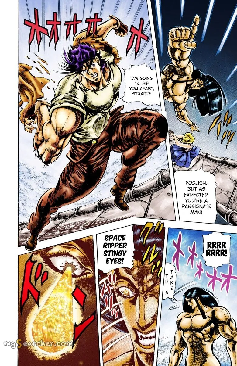 Read JoJo's Bizarre Adventure Part 2 Battle Tendency Official Colored Manga Online