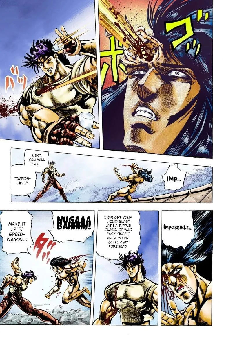 Read JoJo's Bizarre Adventure Part 2 Battle Tendency Official Colored Manga Online