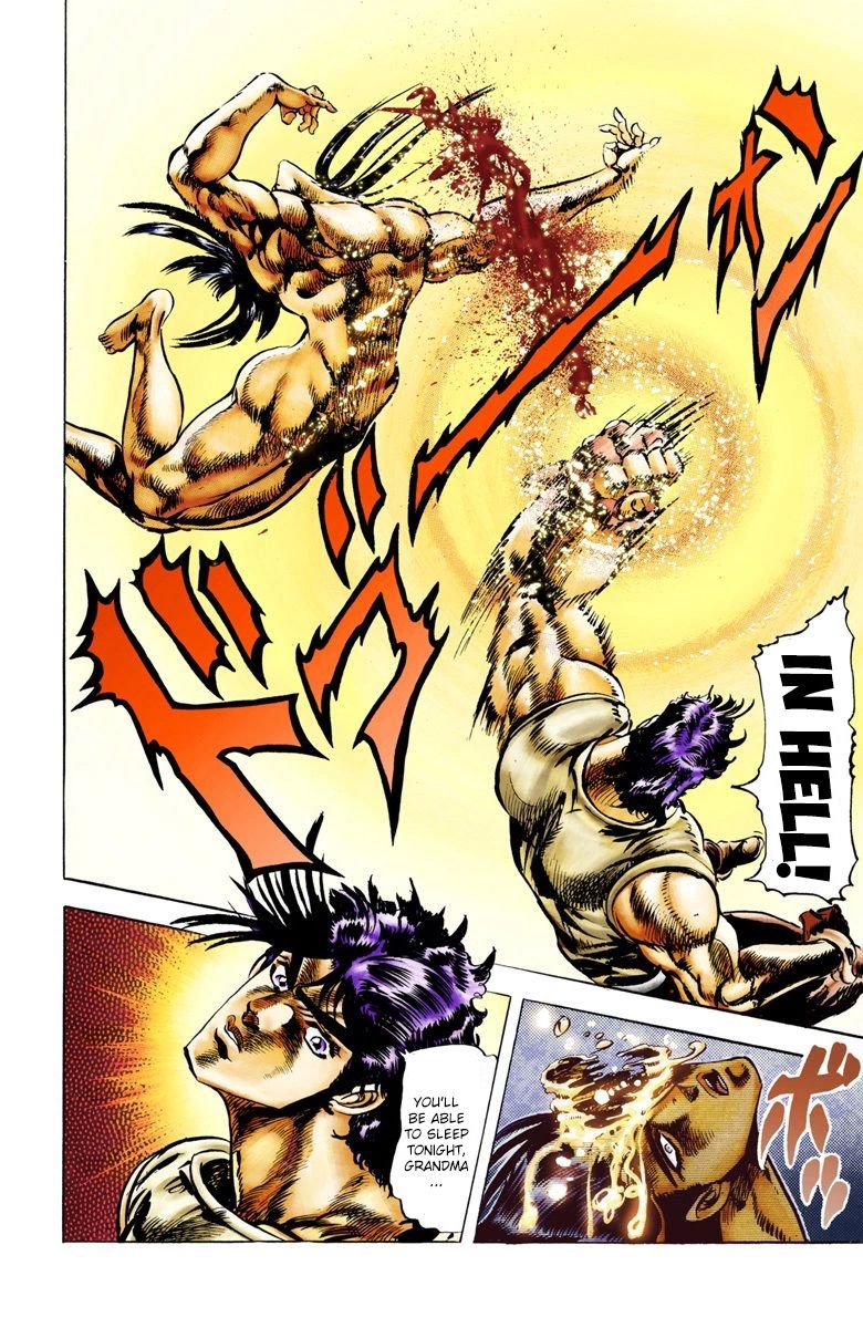 Read JoJo's Bizarre Adventure Part 2 Battle Tendency Official Colored Manga Online
