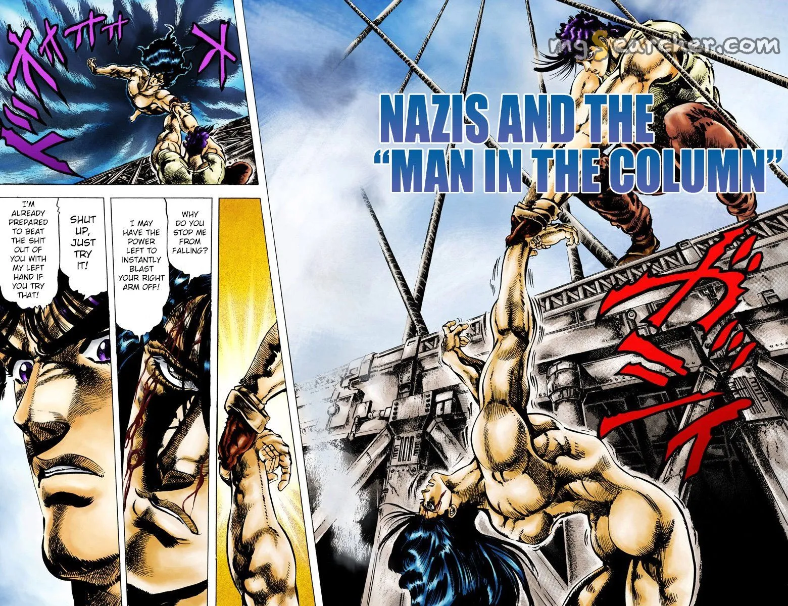 Read JoJo's Bizarre Adventure Part 2 Battle Tendency Official Colored Manga Online