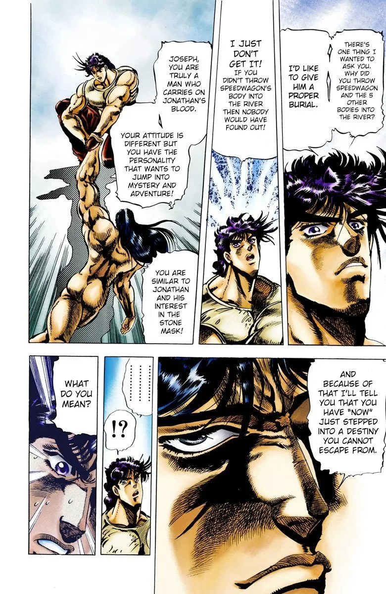 Read JoJo's Bizarre Adventure Part 2 Battle Tendency Official Colored Manga Online