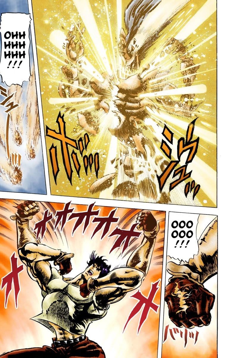 Read JoJo's Bizarre Adventure Part 2 Battle Tendency Official Colored Manga Online