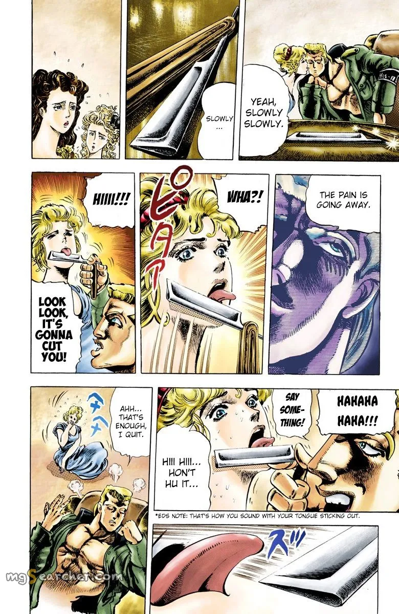 Read JoJo's Bizarre Adventure Part 2 Battle Tendency Official Colored Manga Online