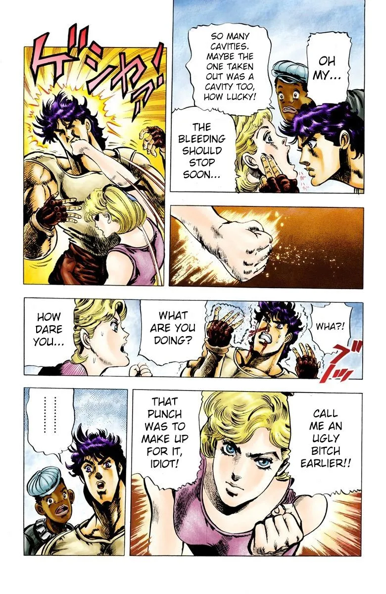 Read JoJo's Bizarre Adventure Part 2 Battle Tendency Official Colored Manga Online