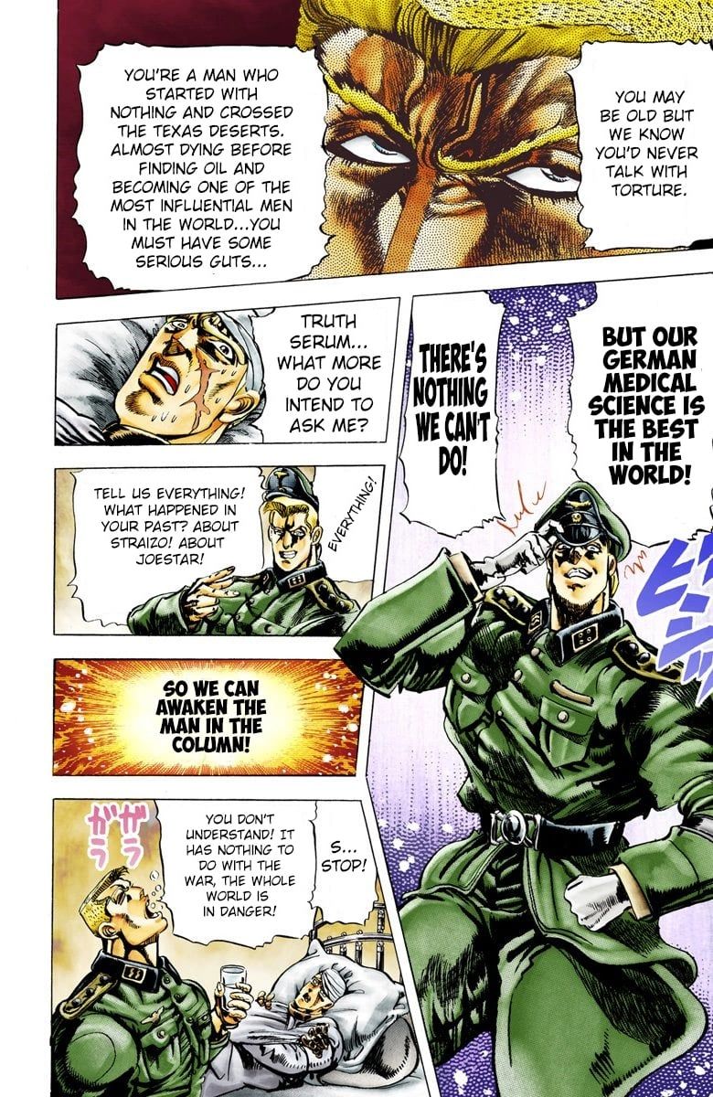 Read JoJo's Bizarre Adventure Part 2 Battle Tendency Official Colored Manga Online