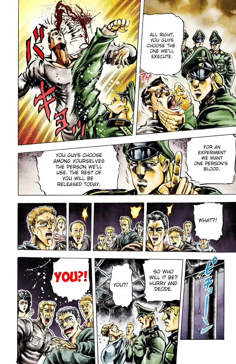 Read JoJo's Bizarre Adventure Part 2 Battle Tendency Official Colored Manga Online